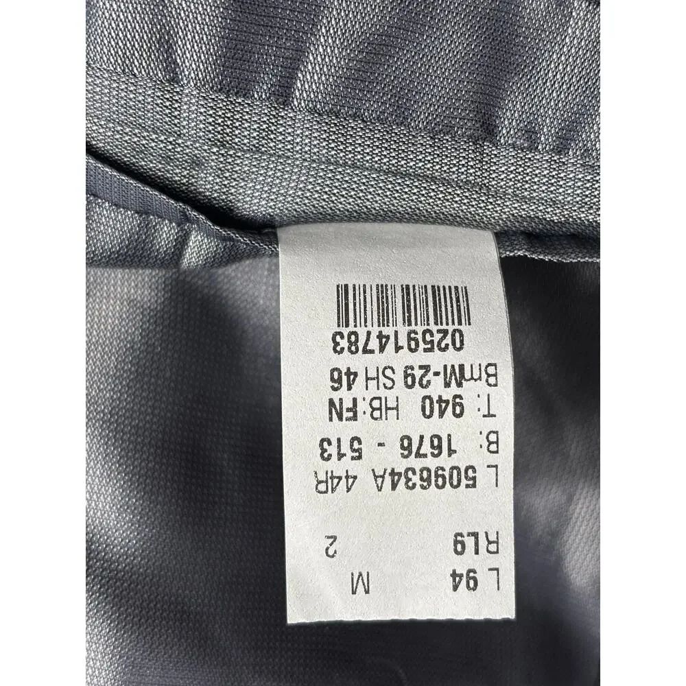 Ralph Lauren Blazer Mens 44R Gray Pinstripe Wool Made In Canada Dillard's Jacket